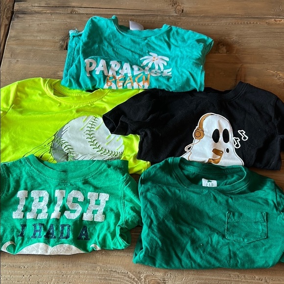 Other - Kids Graphic Short Sleeve T-Shirts Assortment, Size 3T
